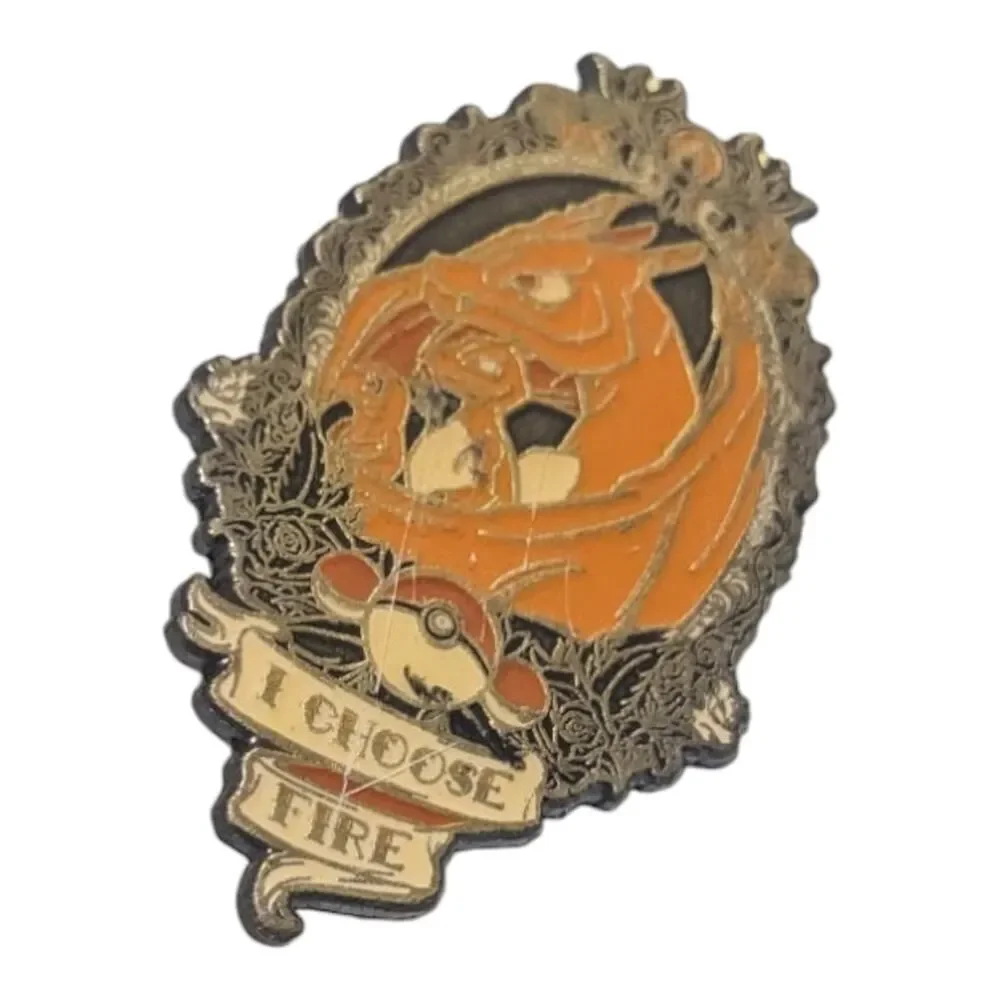 Spunside Productions‎ Pokemon I Choose Fire Enamel Pin Charizard #d /200